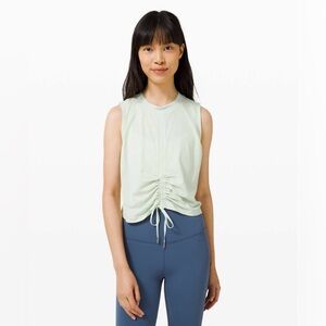 Lululemon Cinch Me Up Front Tank in Springtime